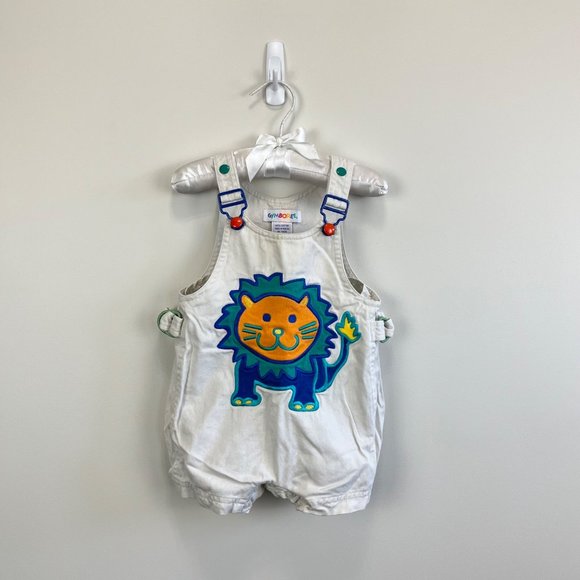 Gymboree Other - Vintage Gymboree Lion Shortall Romper Infant 6-12 Months